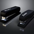 Two Staples Black Staplers Durable Office Stationery Supplies For Daily Use