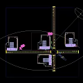 Modern Commercial Complex With Glass Facade And Multi Storey Design Surrounded By Green Area