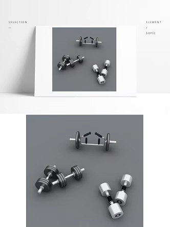 Modern Fitness Equipment Fitness Equipment 3d model