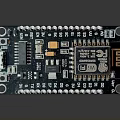High Quality Electronic Circuit Board With Microchips Connectors Pins And Electronic Components On Green PCB