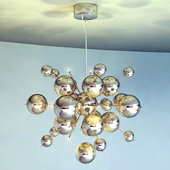 Alien chandelier 3d model