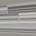 Modern Home Air Conditioner Vents In Various Styles With Gray White Black Striped Slim Designs