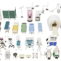 Essential Medical Equipment Including Hospital Beds Surgical Instruments And Monitoring Devices