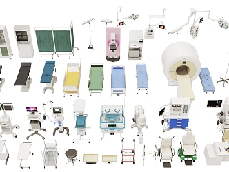 Modern Medical Equipment Medical Equipment Medical Equipment 3d model