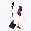 Modern Household Vacuum Cleaners With Upright And Handheld Designs For Home Cleaning