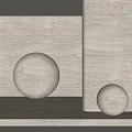 modern rock slab 3d model