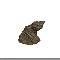 Natural Rock Formation With Rough Surface Texture And Geological Features