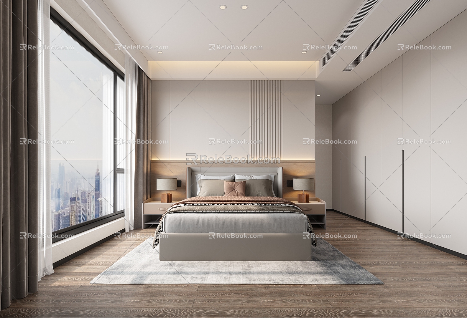 Modern Bedroom model