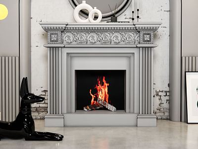 European Fireplace model