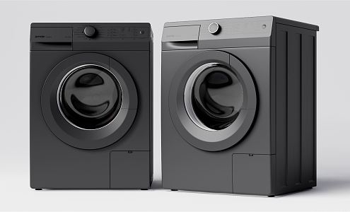 Modern washing machine 3d model