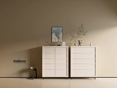 Modern Cream Style Bucket Cabinet Ins Style Minimized Style Cabinet Whole Cabinet Sideboard Cabinet Balcony Cabinet Storage Cabinet Home Entrance Cabinet 3d model