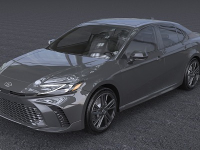 Hyundai Toyota Camry sedan car 3d model