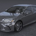 Hyundai Toyota Camry sedan car 3d model