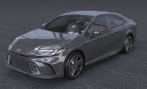 Hyundai Toyota Camry sedan car 3d model