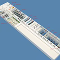 Aerial View of Industrial Facility Layout With Loading Area Storage Zones and Workstations