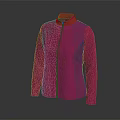 Pink Zip Up Jacket Long Sleeve Casual Outerwear Lightweight Design For Daily Wear