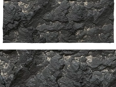 Animal Wall Decor With Textured Dark Finish And Unique Design 3d model