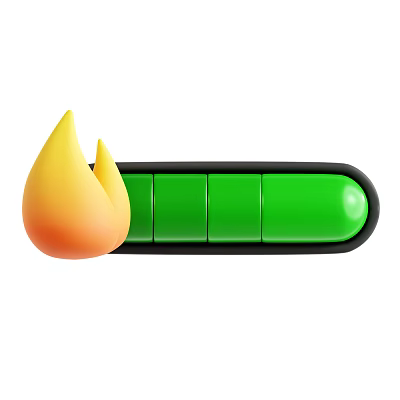 Modern Energy Strip Cartoon Energy Strip 3d model