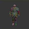 Armor Battle Armor Ancient Armor Ancient Armor Ancient Armor Ancient Armor Ancient War Helmet 3d model