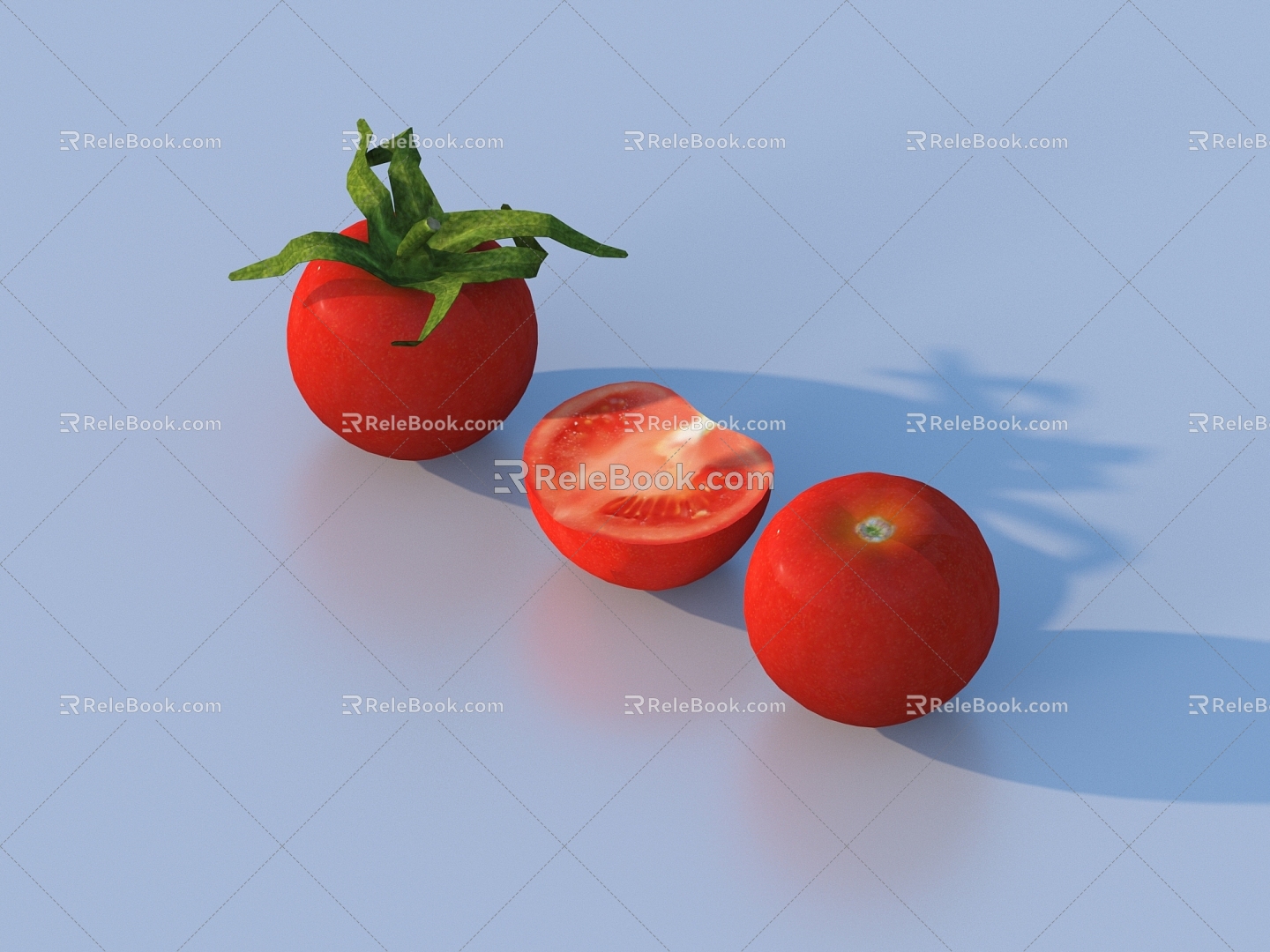 tomato tomato vegetable 3d model