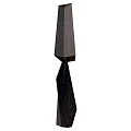 Modern Geometric Floor Lamp With Black Gray Contemporary Design Structure