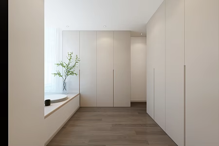 Modern Cloakroom 3d model