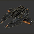 Spaceship Spaceship Spacecraft Spacecraft Spaceship Science Fiction Spaceship Space Plane 3d model