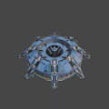Sci-Fi Terraker 3d model