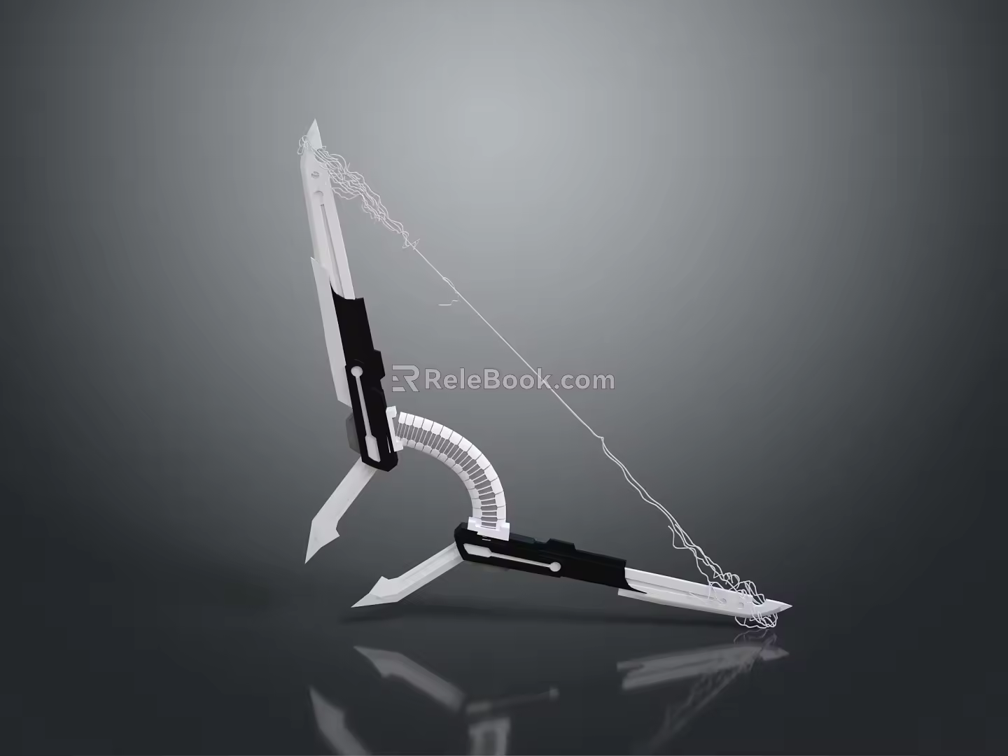 Crossbow Mechanical Crossbow Shift Bow and Arrow Shoot Far Equipment Weapons High-tech Crossbow 3d model