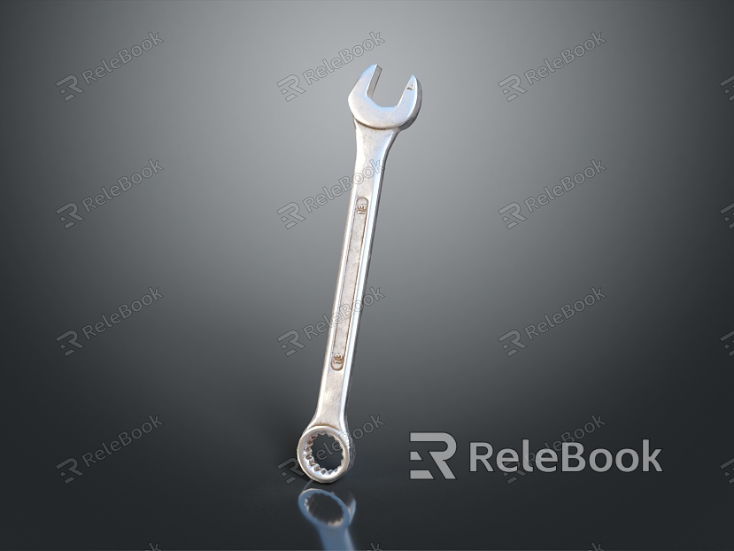 Wrench wrench tool hardware tools processing tools realistic model