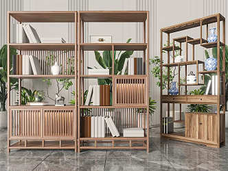 Antique Shelf 3d model