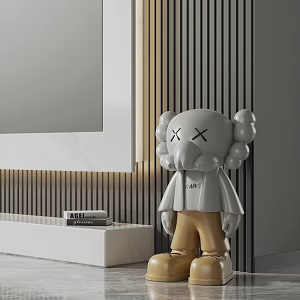kaws ornaments 3d model
