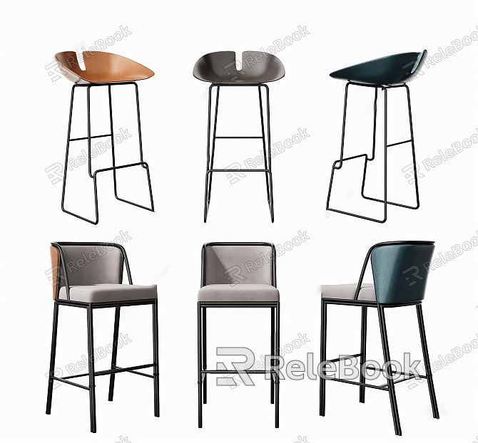 Modern Bar Chair model