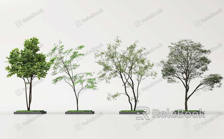 Landscape Trees Garden Trees Trees Trees model