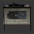 12V 65Ah Battery with Black Cover Metal Case and Terminals Specifications
