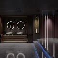 Modern Stylish Bar Interior Design With Unique Chandelier And Comfortable Seats