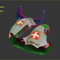 Pair Of Swiss Sports Equipment With Red Cross Logo White And Black Design