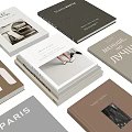 Modern Books 3d model
