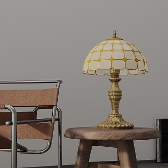 Table lamp 3d model