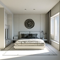 Modern Bedroom 3d model