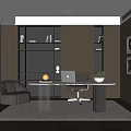 Minimalist Study 3d model