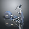 Home Fitness Elliptical Machine With Metal Frame And Digital Control Panel