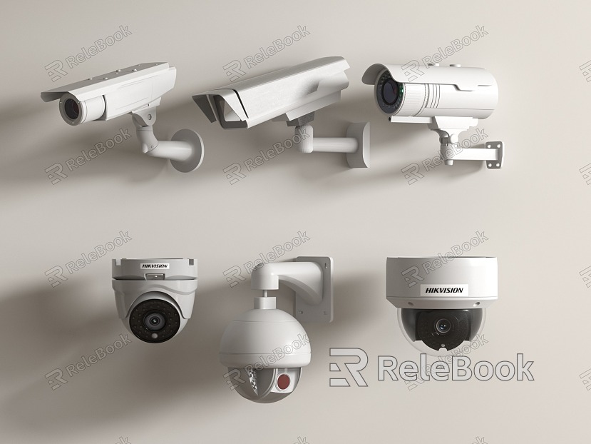 Security surveillance camera monitoring combination model