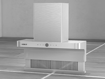 Modern SAKACO Stainless Steel Kitchen Range Hood Appliance With Sleek Design For Home Kitchen 3d model