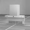 Modern SAKACO Stainless Steel Kitchen Range Hood Appliance With Sleek Design For Home Kitchen