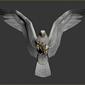 Eagle Large Eagle Owl Raptor Falcon Bird Bird Bird Animal Game Animal 3d model