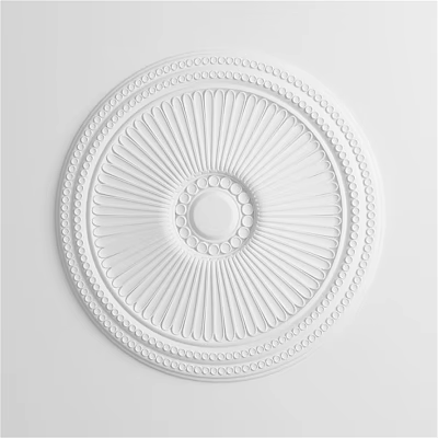 Decorative components Gypsum lines European wall carved components 3d model
