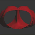 Red Athletic Shorts For Casual Wear With Elastic Waistband And Comfortable Fit