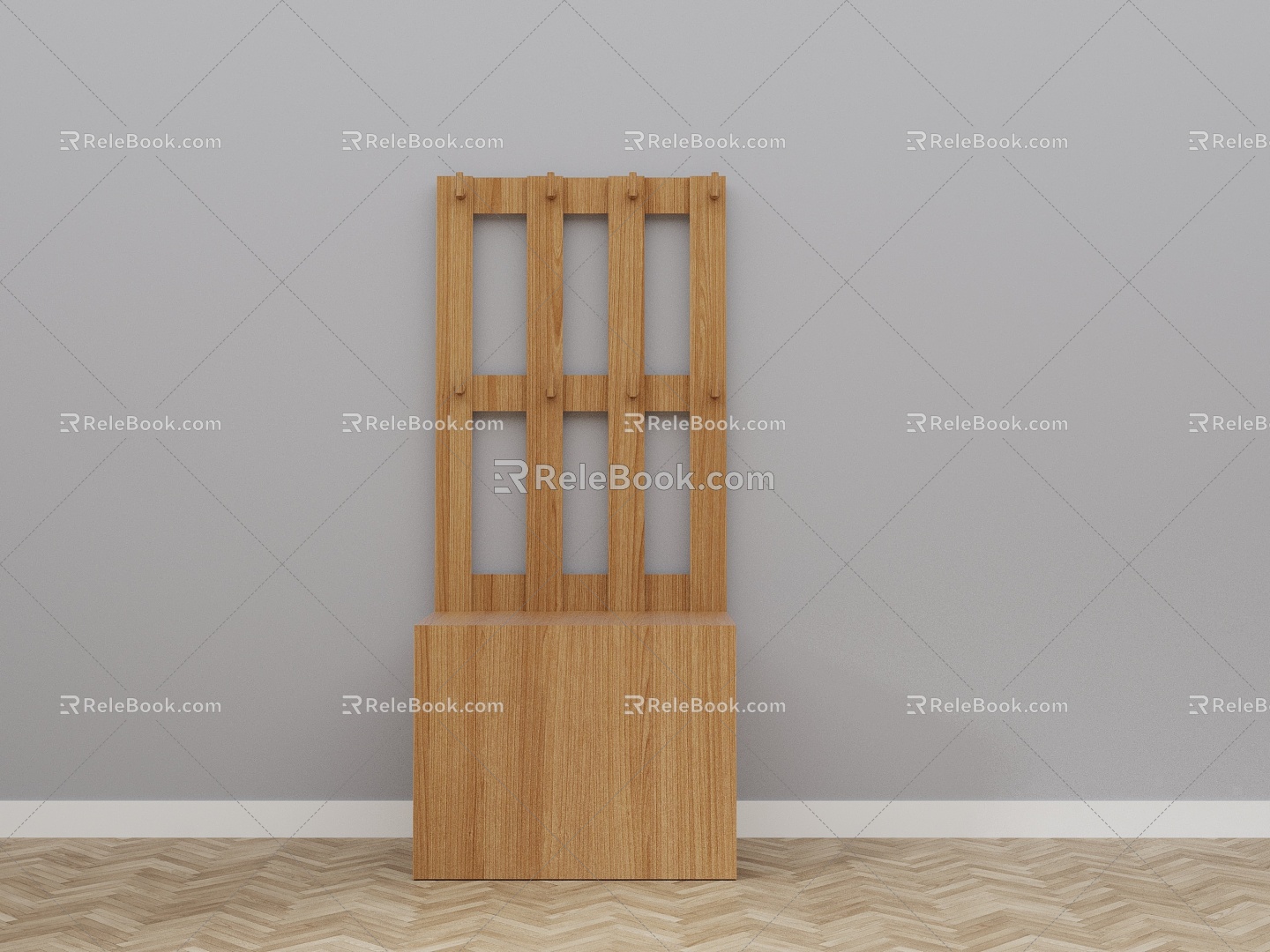 wardrobe hanger cabinet 3d model