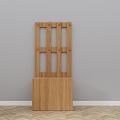 wardrobe hanger cabinet 3d model